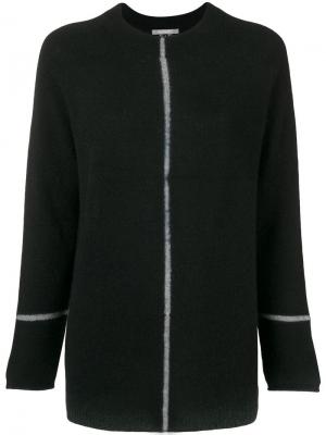 Длинный свитер Suzusan. Цвет: черный