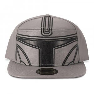 Новая кепка мандалорского шлема охотника за головами, серая/черная (NH837124STW) , мультиколор Star Wars