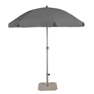 Пляжный наклонный зонт из алюминия, SUNDÉ LA REDOUTE INTERIEURS. Цвет: антрацит,песочный,серо-коричневый