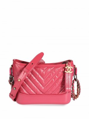 Маленькая сумка на плечо Gabrielle Chanel Pre-Owned. Цвет: розовый