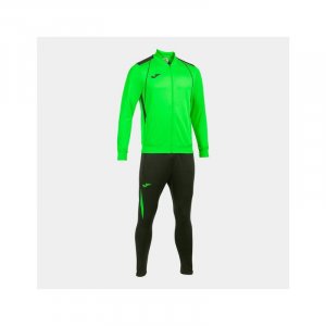 Мужской спортивный костюм Championship VII 103083 Fluor Green Black 021 Soft Joma