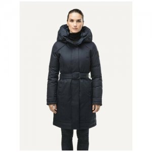 Пуховое пальто Astrid navy, XS низкие температуры Nobis. Цвет: синий