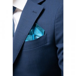 Нагрудный платок , голубой KANZLER. Цвет: голубой