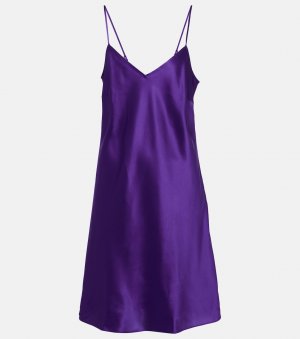 Платье миди nouba из шелкового атласа , фиолетовый Eres