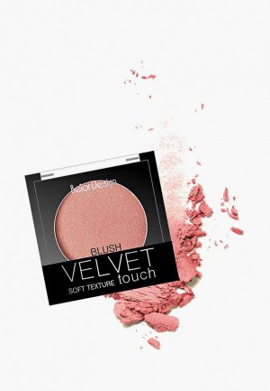 Румяна BelorDesign Velvet Touch, 101 нежный персик, 3,6 г. Цвет: розовый