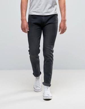 Темно-серые джинсы скинни D-Struct. Цвет: серый