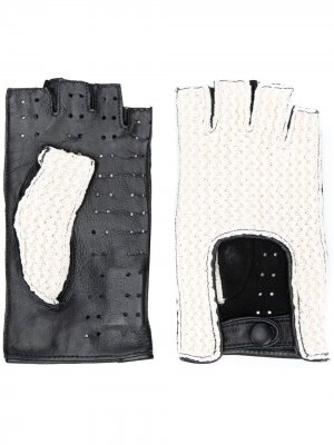 Перчатки-митенки Gala Gloves. Цвет: черный