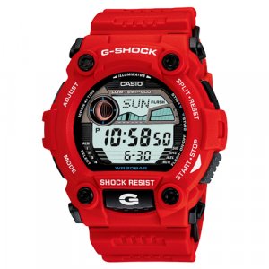 Наручные часы G-Shock G-7900A-4, красный CASIO. Цвет: красный