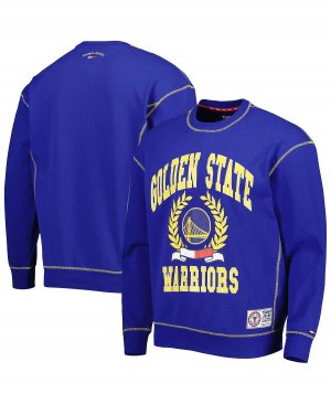 Мужской пуловер с круглым вырезом Royal Golden State Warriors Peter French Terry, толстовка Tommy Jeans