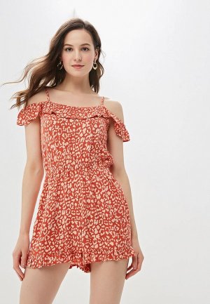 Комбинезон Dorothy Perkins. Цвет: оранжевый