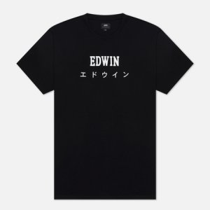 Мужская футболка  Japan Edwin. Цвет: чёрный