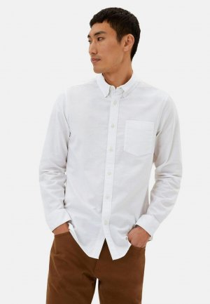Рубашка Оксфорды Slim Fit из чистого хлопка , белый Marks & Spencer