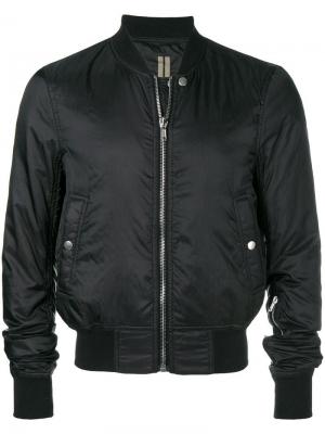 Куртка-бомбер на молнии Rick Owens DRKSHDW. Цвет: черный