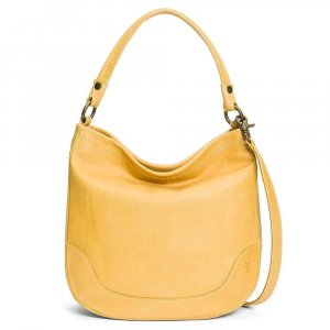 Сумка Melissa Leather Hobo, желтый Frye