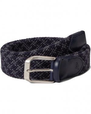 Ремень Jameson Stretch Knit Belt, цвет Navy/Charcoal Johnston & Murphy