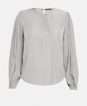 Рубашка блузка , цвет Medium Grey Sisley