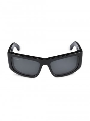 Солнцезащитные очки Joseph из ацетата 61MM , черный Off-White