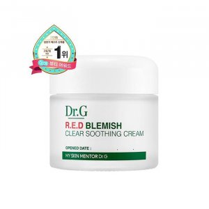 RED Blemish Clear Soothing Cream (70 мл 2,36 унции) Gowoonsesang Cosmetic, Увлажняющий восстанавливающий крем Dr.G