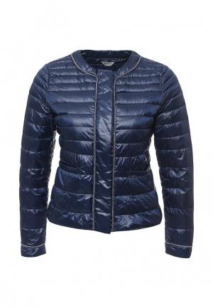 Куртка утепленная Liu Jo Jeans LI003EWOQE52. Цвет: синий