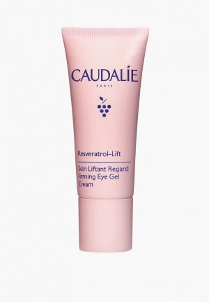 Крем для кожи вокруг глаз Caudalie 15 мл, Resveratrol-Lift натуральный аналог ретинола. Цвет: розовый