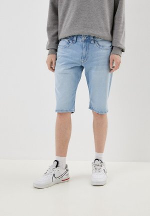 Шорты джинсовые Pepe Jeans CASH SHORT. Цвет: голубой