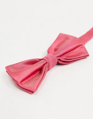 Атласный галстук-бабочка -Розовый цвет Devils Advocate