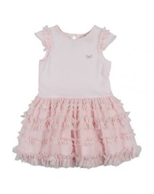 Платье для малыша LILI GAUFRETTE. Цвет: светло-розовый