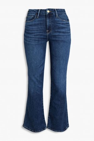 Укороченные расклешенные джинсы Kinley с высокой посадкой , средний деним Frame