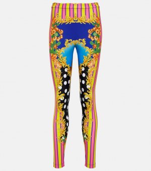 Леггинсы Medusa Palm Springs VERSACE, разноцветный Versace