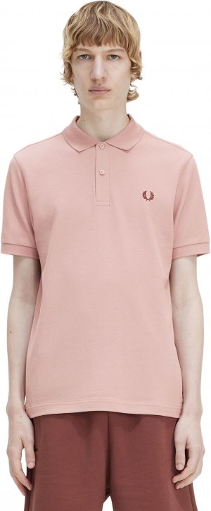 Рубашка-поло Plain Polo Shirt , цвет Dusty Rose Pink Fred Perry