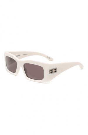 Солнцезащитные очки Balenciaga. Цвет: белый