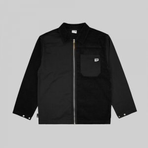 Куртка-рубашка , размер 50, черный PUMA. Цвет: черный