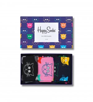 Носки 3-Pack Mixed Cat Socks Gift Set XMJA08 Happy