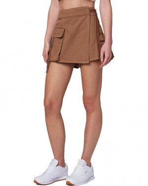 Юбка High-Rise Cargo Skirt, цвет Walnut Cake Blank NYC