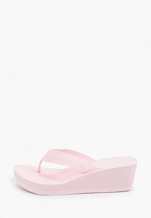Сабо Calvin Klein Jeans. Цвет: розовый