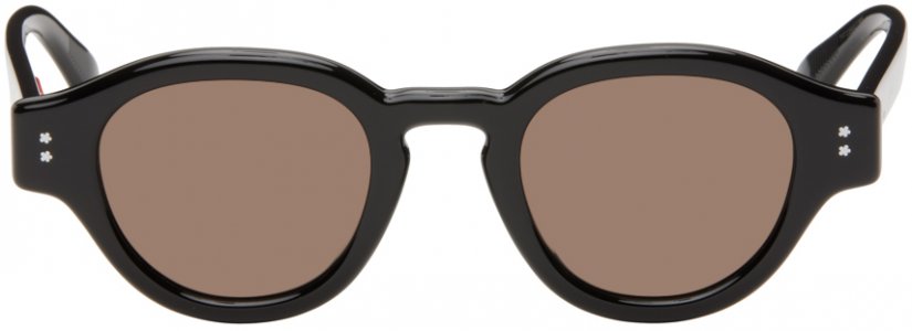 Черные солнцезащитные очки Paris с боке и цветочным узором , цвет Shiny black/Brown Kenzo