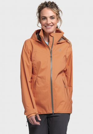 Дождевик/водоотталкивающая куртка AIPLSPITZ , цвет orange Schöffel