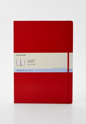 Альбом Moleskine для рисования, ART SKETCHBOOK, 29.7х42 см, 96 стр.. Цвет: красный