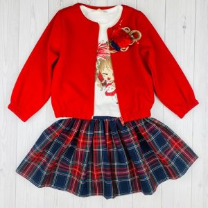 Комплект одежды, размер 92, красный Baby Rose. Цвет: красный