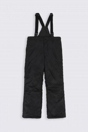 Зимние брюки черный лыжный комбинезон Coccodrillo