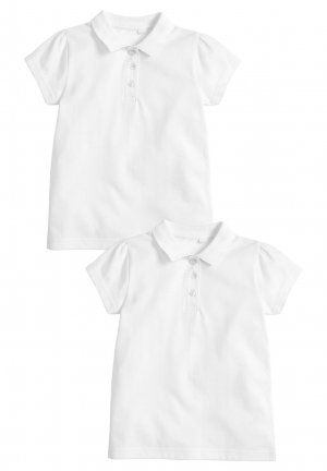 Рубашки-поло 2 Pack Short Sleeve Poloshirts , белый Next
