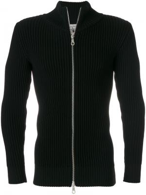 Приталенный свитер на молнии S.N.S. Herning. Цвет: чёрный