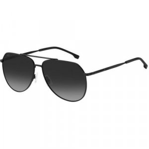 Солнцезащитные очки, черный BOSS. Цвет: черный