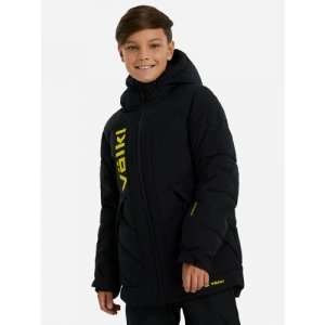 Куртка утепленная для мальчиков , размер 140-146, черный Volkl. Цвет: черный/черная