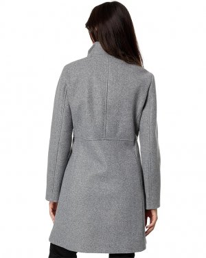 Пальто Stand Collar Coat, цвет Medium Grey Melange Calvin Klein
