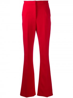 Расклешенные брюки с завышенной талией Manuel Ritz. Цвет: красный
