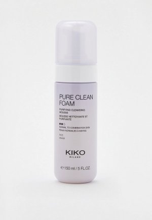 Мусс для лица Kiko Milano очищающий, 150 мл. Цвет: прозрачный