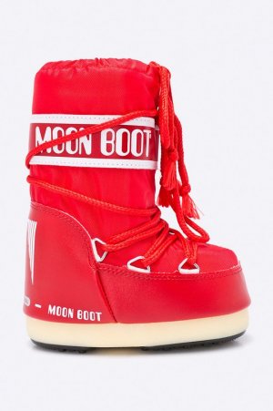 - детские зимние ботинки Nylon Rosso, красный Moon Boot