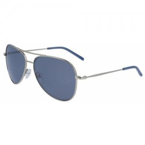Солнцезащитные очки , серый, синий DKNY