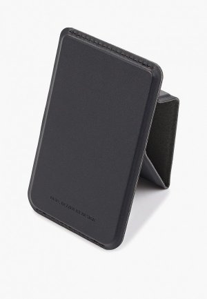 Кредитница Uniq LYFT, магнитный картхолдер Wallet MagSafe с функцией стенда. Цвет: черный